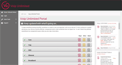 Desktop Screenshot of portal.voip-unlimited.net